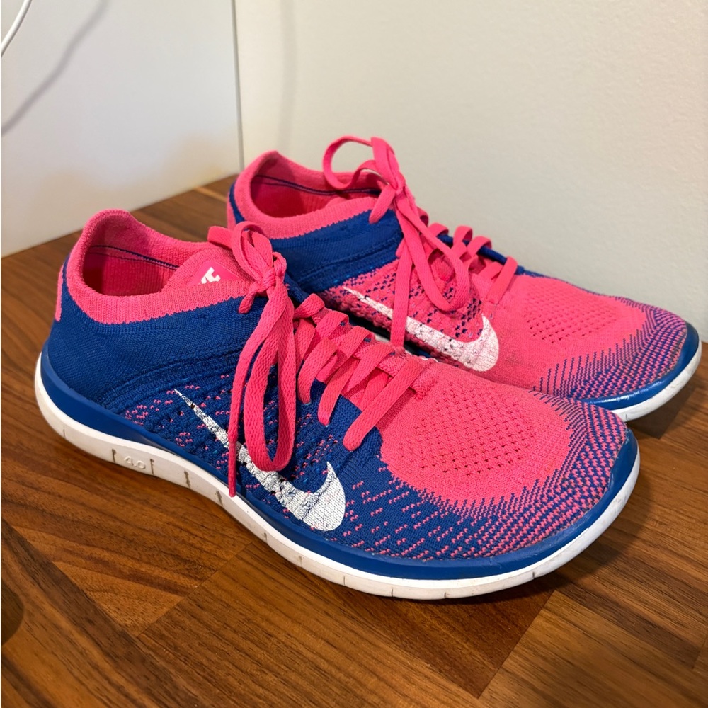 Nike Free 4.0 Flyknit women's running shoes - size 7.5